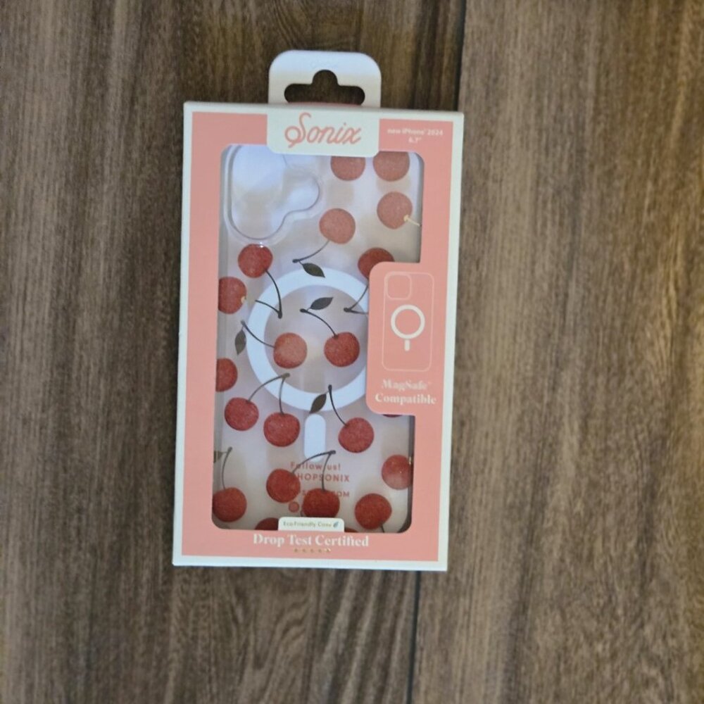 Sonix‎ Cherry Phone Case for new iPhone 2024 6.7'' NEW MagSafe Compatible